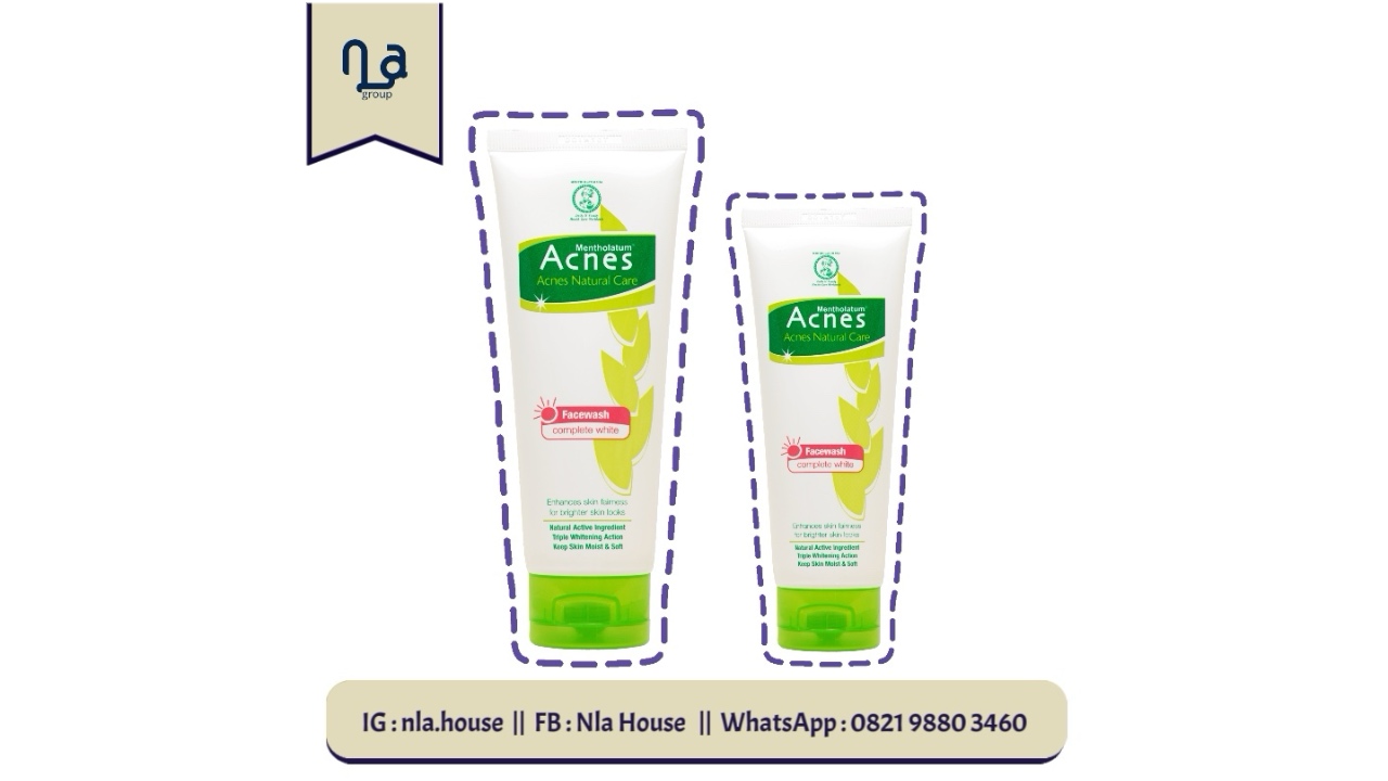 Acnes Complete White Face Wash 50gr