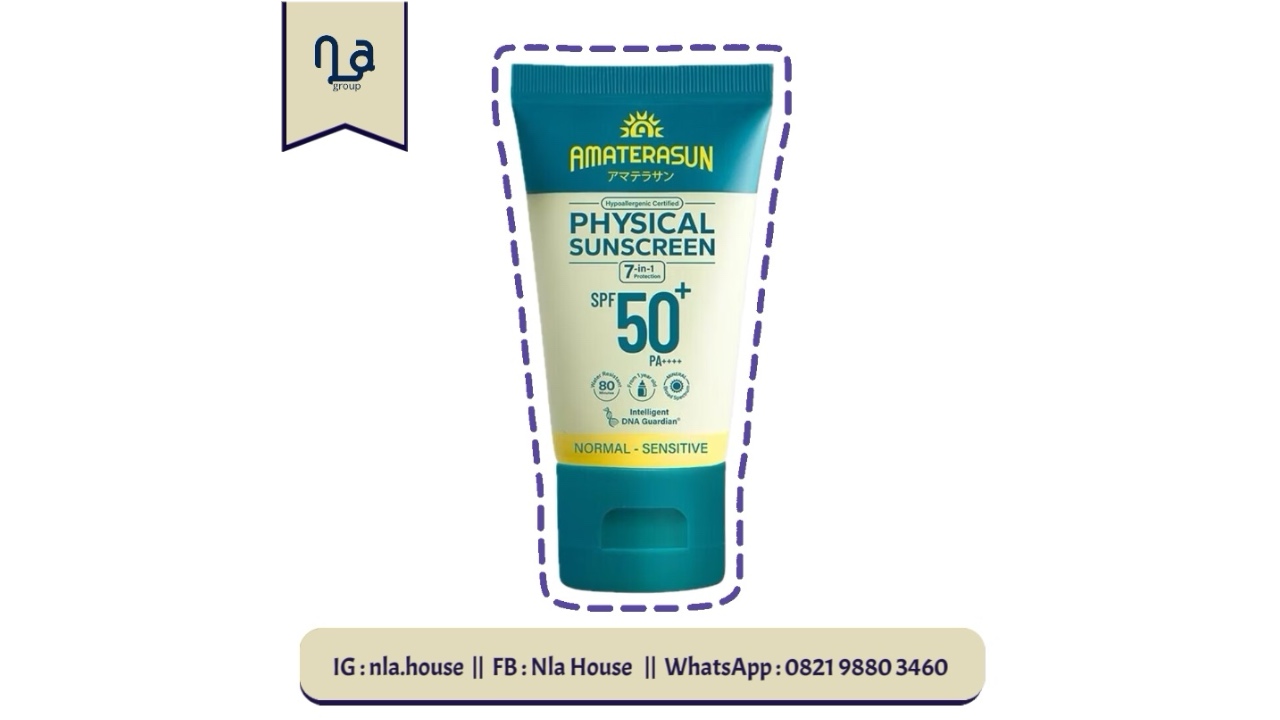 Amaterasun Physical Sunscreen SPF 50+ PA++++ 30gr