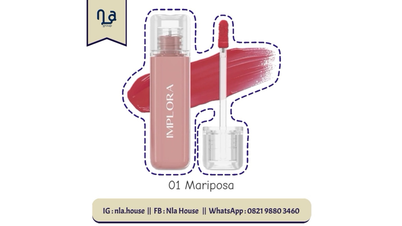 Implora Jelly Tint 01 Mariposa