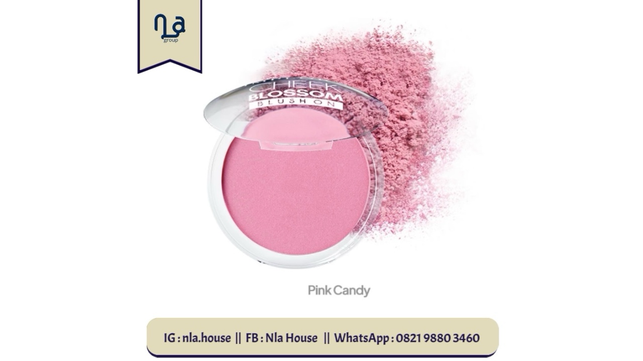 Implora Cheek Blossom Blush On Pink Candy