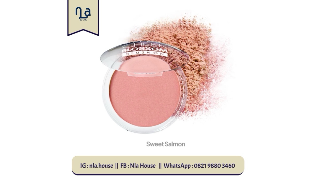 Implora Cheek Blossom Blush On Sweet Salmon