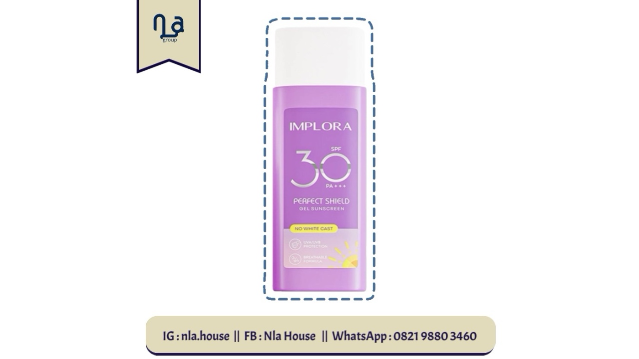 Implora Perfect Shield Gel Sunscreen SPF 30 PA+++ 50ml