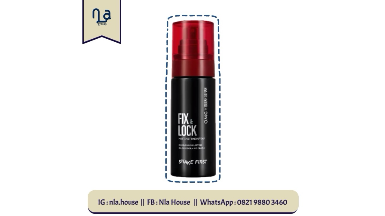 OMG Oh My Glam Fix & Lock Matte Setting Spray 60ml