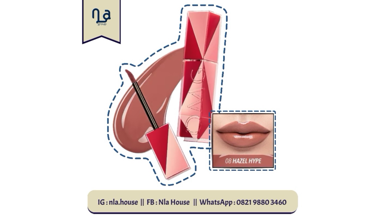 OMG Oh My Glam Colorlast Lip Vinyl-08 Hazel Hype
