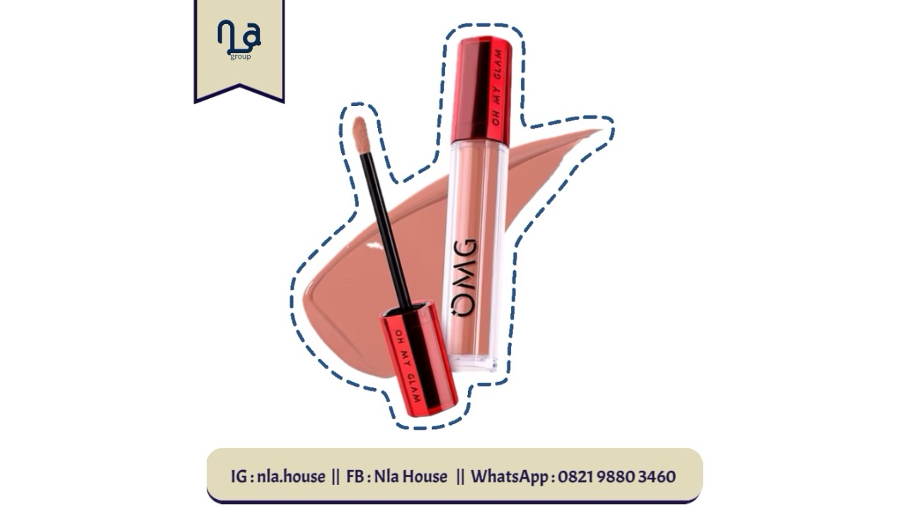 OMG Oh My Glam Mattelast Lip Cream-10 Shell
