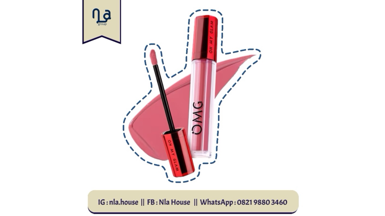 OMG Oh My Glam Mattelast Lip Cream-23 Rose