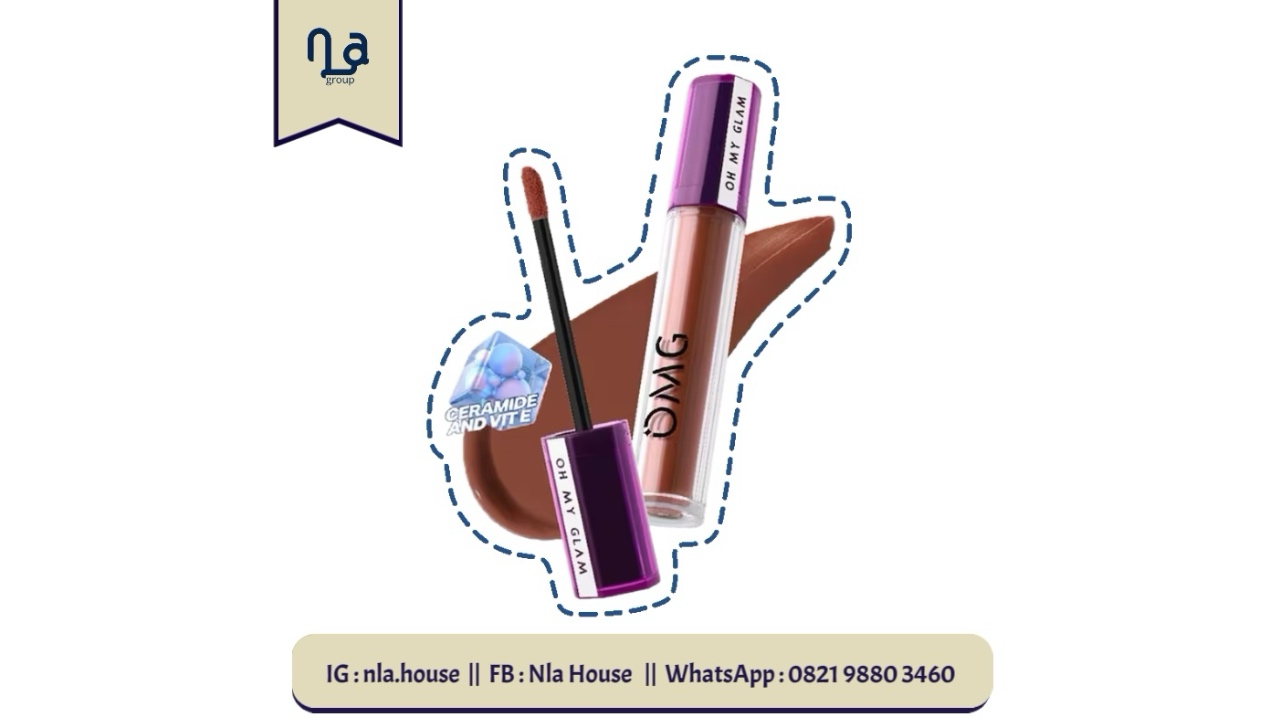 OMG Oh My Glam Mattelast Lip Cream (dessert cafe adition)-30 Cookie Bomb