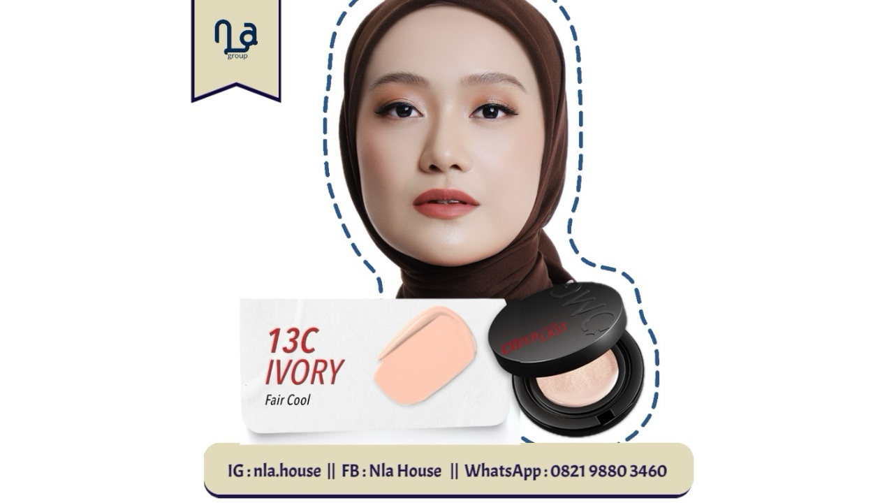OMG Oh My Glam Coverlast Cushion-13C Ivory