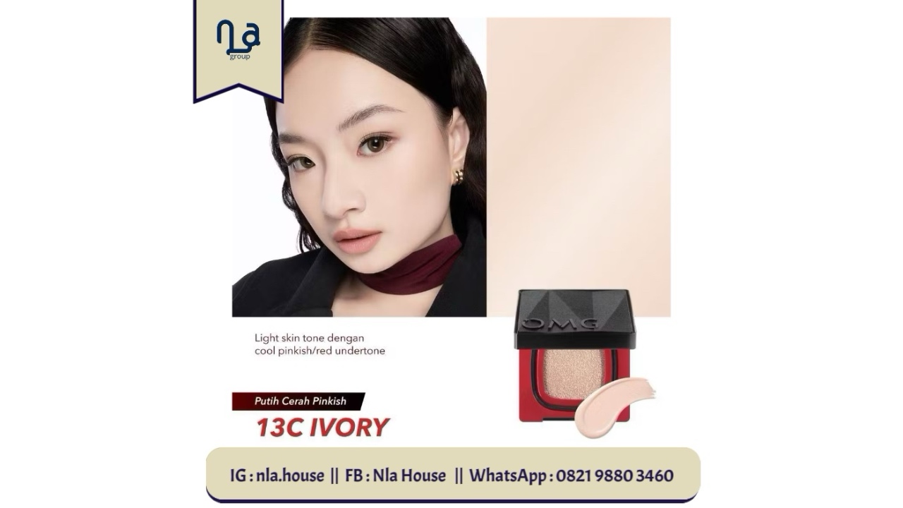OMG Oh My Glam Ultimatte Power Cushion-13C Ivory
