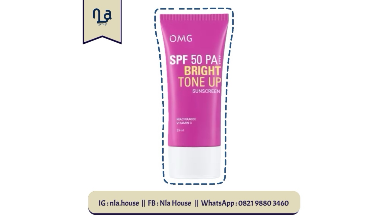 OMG Oh My Glow Bright Booster UV Barrier Sunscreen SPF 50 PA++++ 25ml