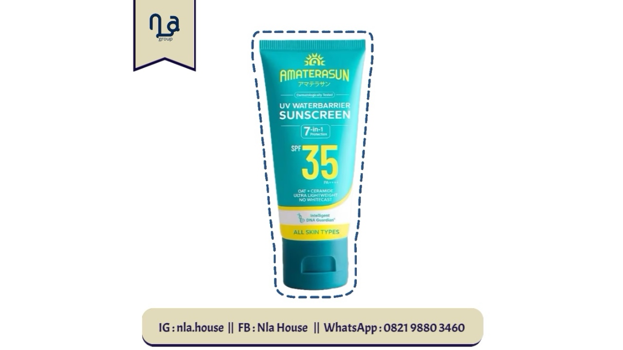 Amaterasun UV Waterbarrier Sunscreen SPF 35 PA++++ 40gr