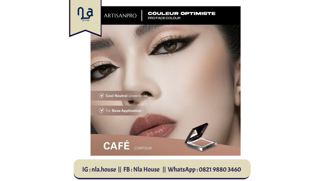 Artisan Pro Couleur Optimisme Pro Face Color Blush On & Contour-Cafe