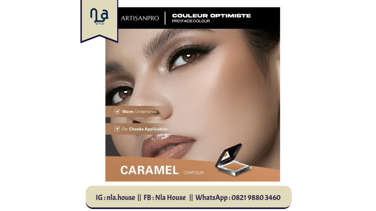 Artisan Pro Couleur Optimisme Pro Face Color Blush On & Contour-Caramel