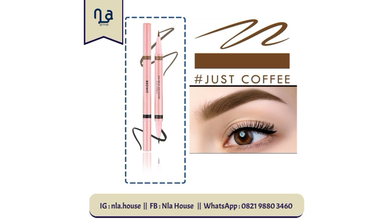 Browit Duo Brow And Eyeliner-02 Just Coffee