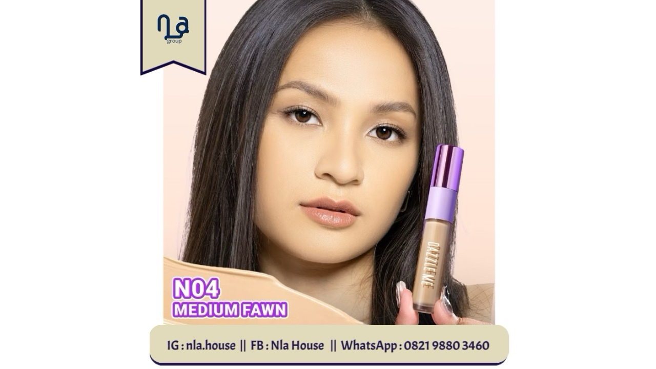 Dazzle Me Cover Me Serum Concealer Duo High Coverage-N04 Medium Fawn