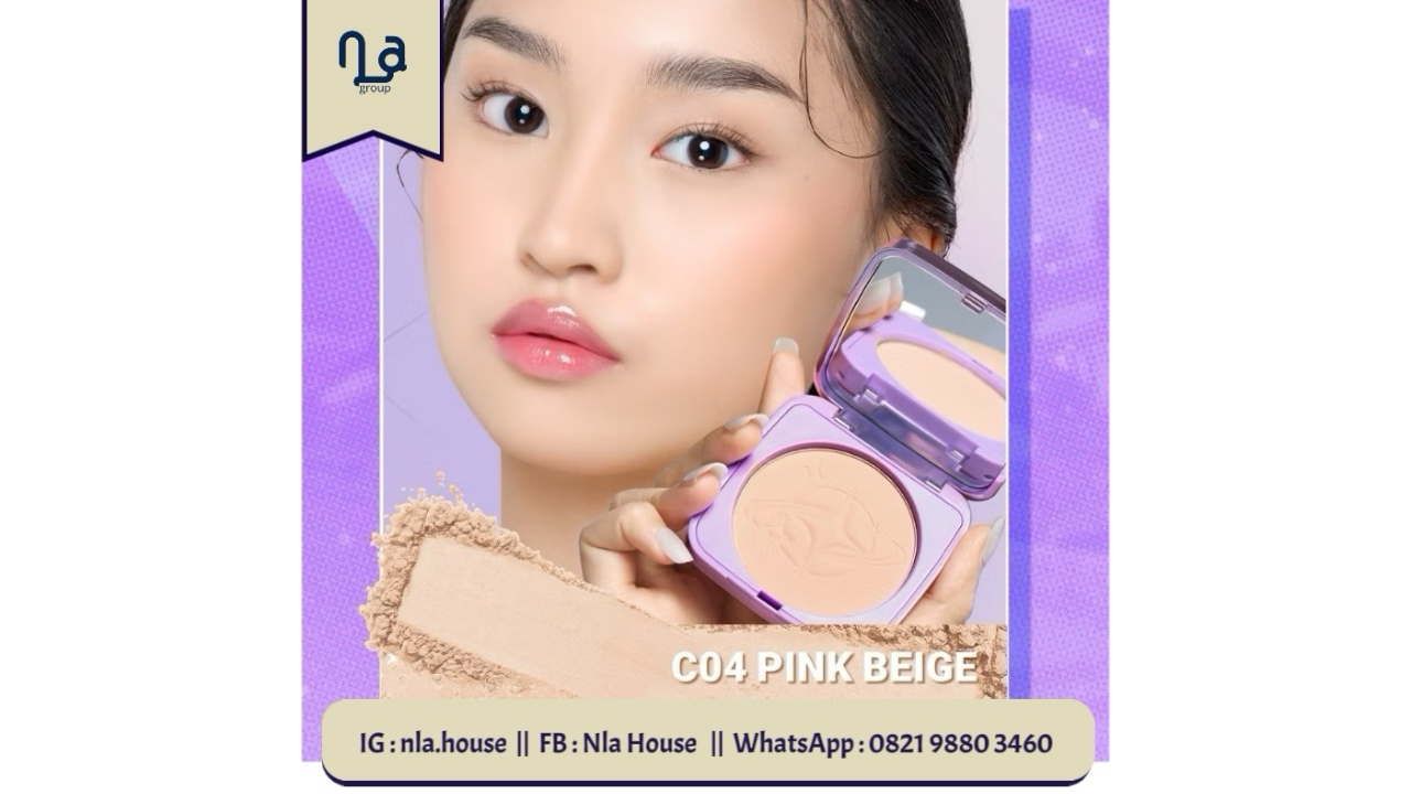 Dazzle Me Serum Powder Foundation SPF 35 PA+++ 6gr-C04 Pink Beige