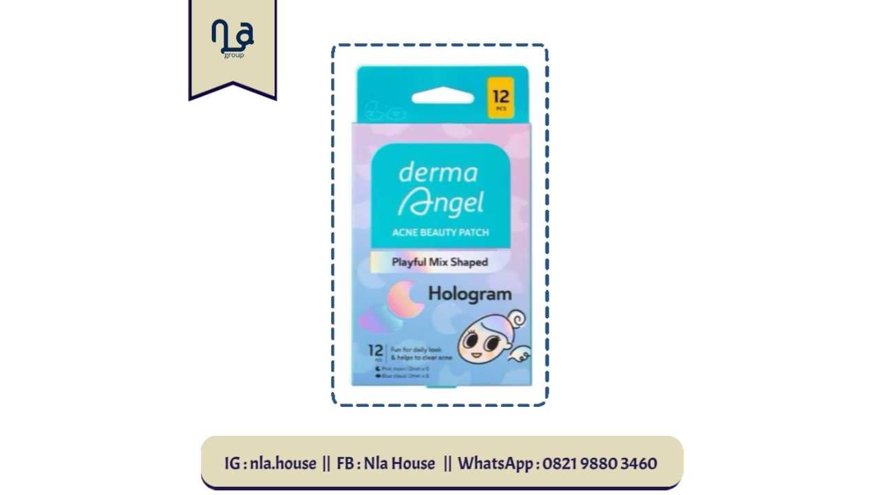 Derma Angel Acne Beauty Patch Hologram-Moon & Cloud
