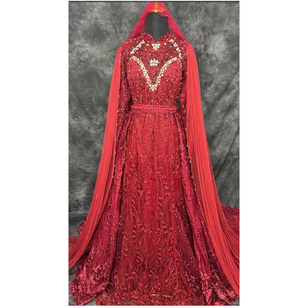 Kebaya Maroon (fit to XL)