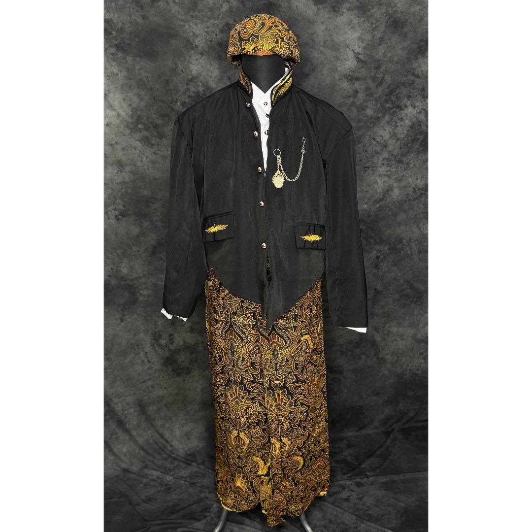 Beskap Hitam XXL set